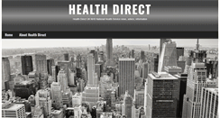 Desktop Screenshot of healthdirect.co.uk